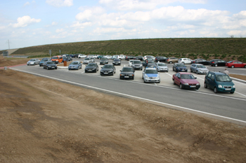 A71 Autobahn Verkehrsfreigabe Heldrungen Südharz A 38 17