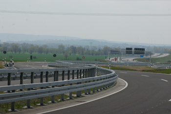 A71 Autobahn Verkehrsfreigabe Heldrungen Südharz A 38 39