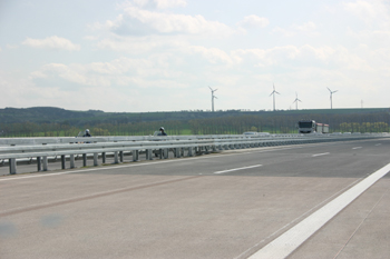 A71 Autobahn Verkehrsfreigabe Heldrungen Südharz A 38 91