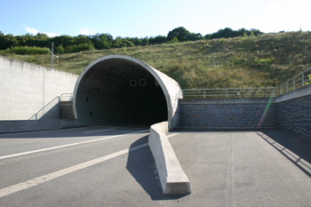 A71 Autobahntunnel Schmücke Tunnelportal 51