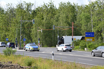 A72 Bundesautobahn Neubau Baustellenverkehrsführung Rötha Leipzig A38 Ausbauende Böhlen Zwenkau Mülldeponie 62