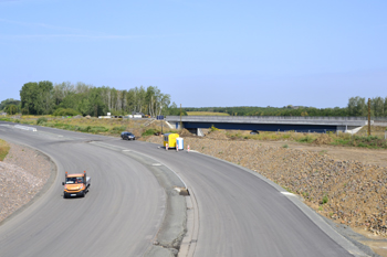 A72 neue fertige Autobahn Rötha Borna Espenhain Colditz Bad Lausick B95 12