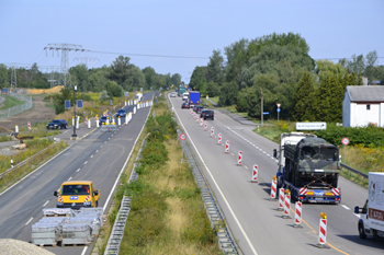 A72 neue fertige Autobahn Rötha Borna Espenhain Colditz Bad Lausick B95 82