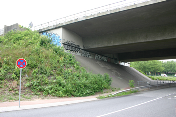 A7 Autobahn Hamburg Langenfelderbrücke 79
