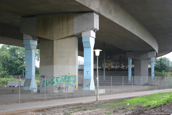 A7 Autobahn Hamburg Langenfelderbrücke 83