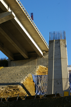 A7 Autobahn Talbrücke Bräubach Ochsenfurt Marktbreit 64