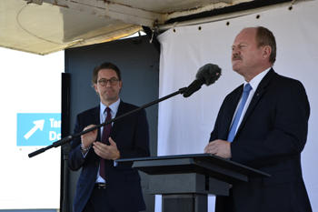 A 14 Colbitz Tangerhütte Verkehrsminister Andreas Scheuer Verkehrsfreigabe Thomas Webel 03