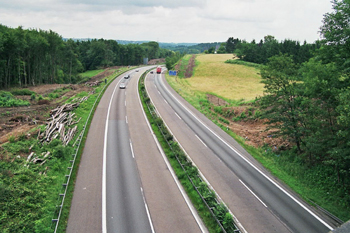 A 1 Autobahn Wermelskirchen Straßenüberführung20A