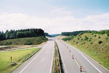 A 1 Bundesautobahn Anschlußstelle Daun 01