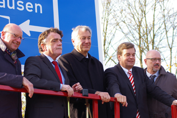 A 1 Bundesautobahn Münster sechsstreifiger Ausbau Verkehrsfreigabe 26