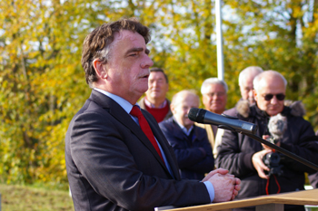 A 1 Bundesautobahn Münster sechsstreifiger Ausbau Verkehrsfreigabe Michael Groschek Verkehrsminister NRW 12