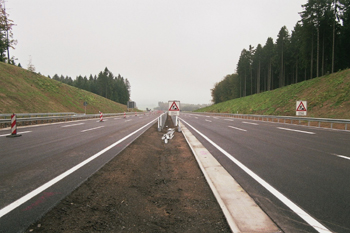 A 1 Eifelautobahn Ausbauende 19