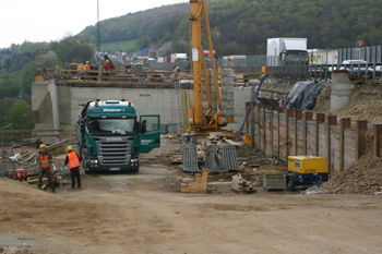 A 1 Wupper Talbrücke Widerlager 0150