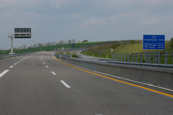 A 38 Bundesautobahn  Artern - Heldrungen 26