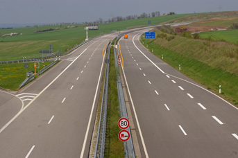 A 38 Bundesautobahn  Artern - Heldrungen 32