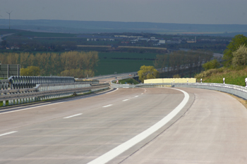 A 38 Bundesautobahn  Artern - Heldrungen 47