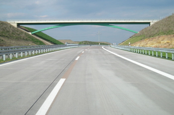 A 38 Bundesautobahn  Artern - Heldrungen 52
