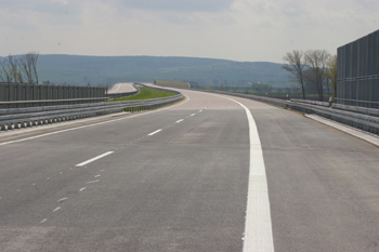 A 38 Bundesautobahn  Artern - Heldrungen 71