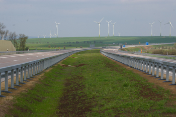 A 38 Bundesautobahn  Artern - Heldrungen 77