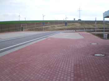 A 38 Bundesautobahn  Artern - Heldrungen Parkplatz Hohe Schrecke 3