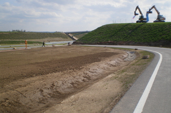 A 38 Bundesautobahn  Artern - Heldrungen Parkplatz Hohe Schrecke 82