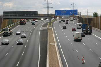 A 3 Bundesautobahn Ausbau achtstreifig Kölner Ring Verkehrsfreigabe 62