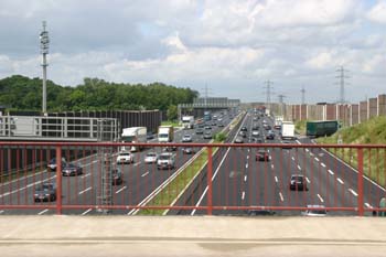 A 3 Bundesautobahn Ausbau achtstreifig Kölner Ring Verkehrsfreigabe Köln-Dellbrück 31