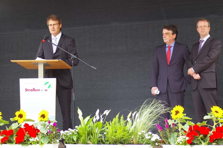 A 3 Bundesautobahn Kölner Ring Verkehrsminister Michael Grosche