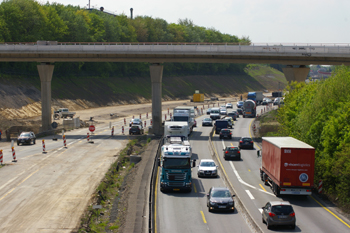 A 40 Autobahn Vollausbau Ruhrschnellweg 46