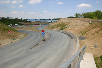 A 40 Autobahn Vollausbau Ruhrschnellweg  Anschlußstelle 16