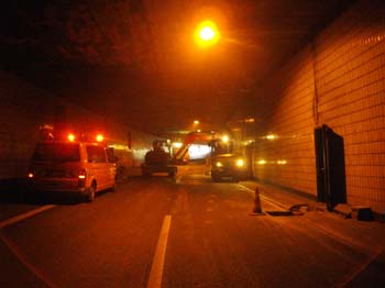 A 40 Tunnel Ruhrschnellweg Essen 59