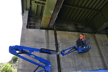 A 43 Autonbahn Brücke Sperrung Rhein-Herne-Kanal Brückenprüfung Recklinghausen 36