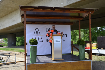 A 45 Autobahn GmbH Mainbrücke Mainflingen geschäftsführer Dirk Brandenburger 82
