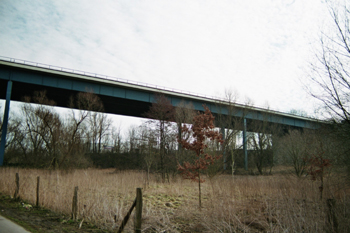 A 544 Aachen Autobahn Vollsperrung Haarbachtalbrücke Sprengung Brückenneubau Hüls 13A