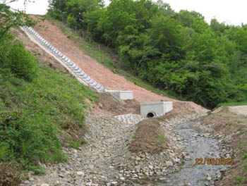 A 62 Bundesautobahn Entwässerungsanlage Sötern d