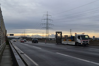 Abbau der Verkehrssicherung auf einer Autobahn 29
