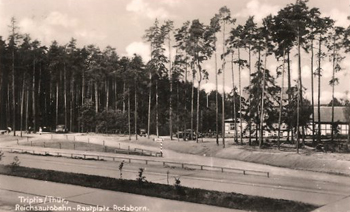 lteste Autobahnraststtte Deutschlands Rodaborn Triptis Reichsautobahn Berlin - Mnchen P4