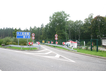 lteste Deutsche Autobahnraststtte Rodaborn Trpitis Rasthof Rastanlage Parkplatz 47