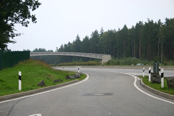 lteste Deutsche Autobahnraststtte Rodaborn Trpitis Rasthof Rastanlage Parkplatz 59