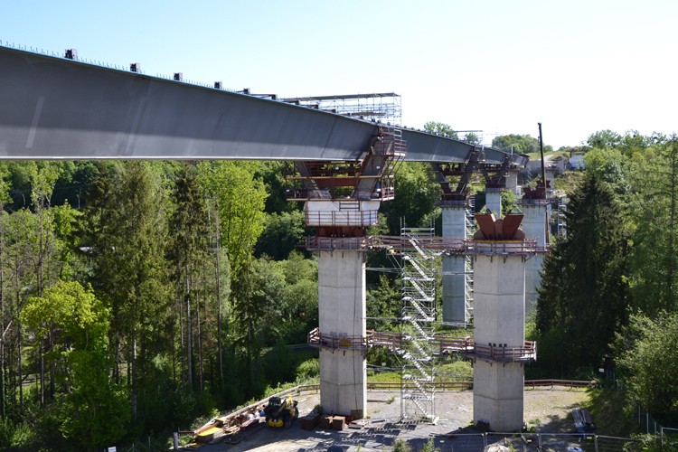 Angerbachtalbrcke Autobahnbrcke Neubau Ratingen Velbert Heiligenhaus Hetterscheidt 46