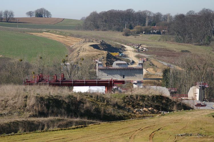 Angerbachtalbrcke Autobahnbrcke Neubau Ratingen Velbert Heiligenhaus Hetterscheidt 52