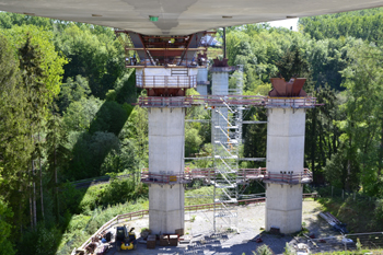 Angerbachtalbrcke Autobahnbrcke Neubau Ratingen Velbert Heiligenhaus Hetterscheidt 55