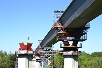 Angerbachtalbrcke Autobahnbrcke Neubau Ratingen Velbert Heiligenhaus Hetterscheidt 77