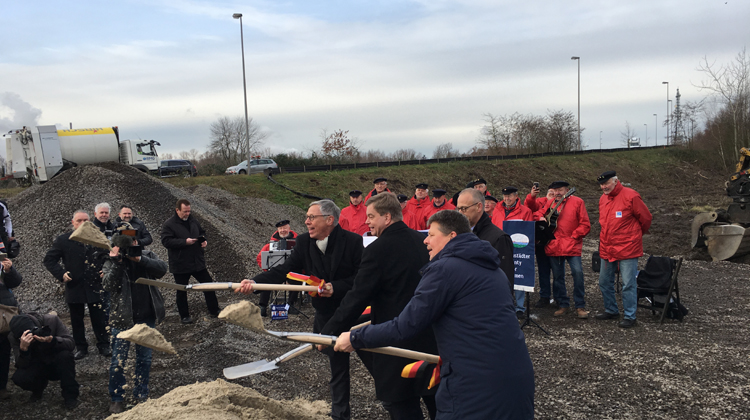 Autobahn A281 Bremen Weserquerung Spatenstich Joachim Lohse Carsten Sieling 27