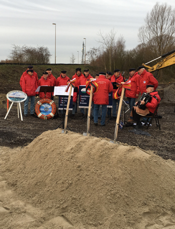 Autobahn A281 Bremen Weserquerung Spatenstich Shanty Chor 99