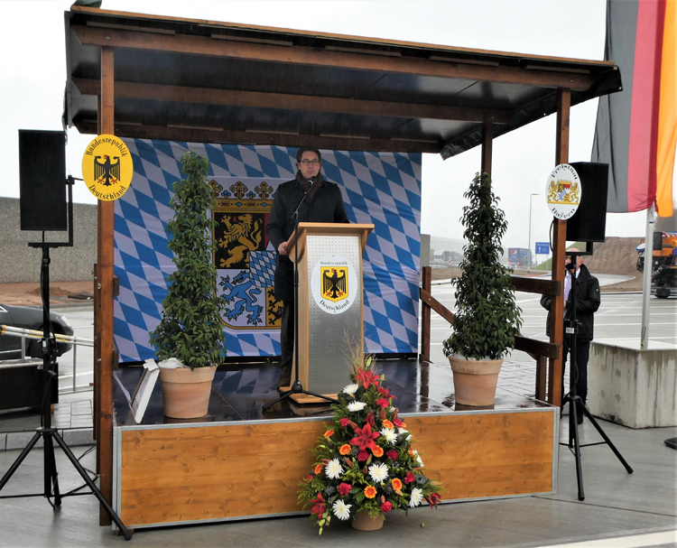 Autobahn A3 Bundesverkehrsminister Andreas Scheuer 6streifiger Ausbau Rohrbrunn Marktheidenfeld Verkehrsfreigabe 30