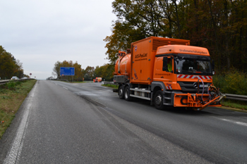 Autobahn A4 Leutraltal Magdala Jena Schorba Verkehrsumlegung 50