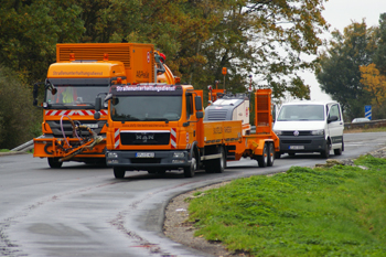 Autobahn A4 Leutraltal Magdala Jena Schorba Verkehrsumlegung 81