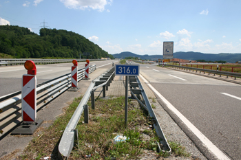 Autobahn A4 Tank- und Rastanlage Werratal-Süd Herleshausen 58