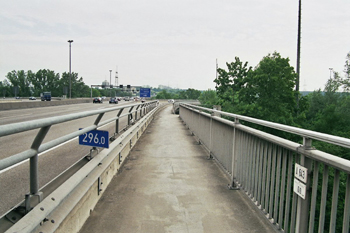 Autobahn A643 Mainz - Wiesbaden Schiersteinerbrcke 2